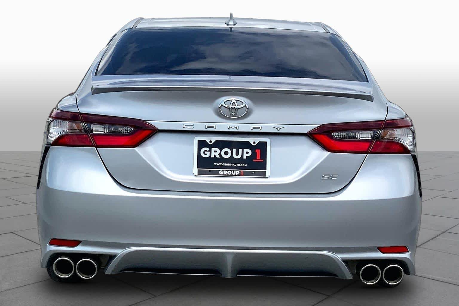 Used 2022 Celestial Silver Metallic Toyota SE image 5