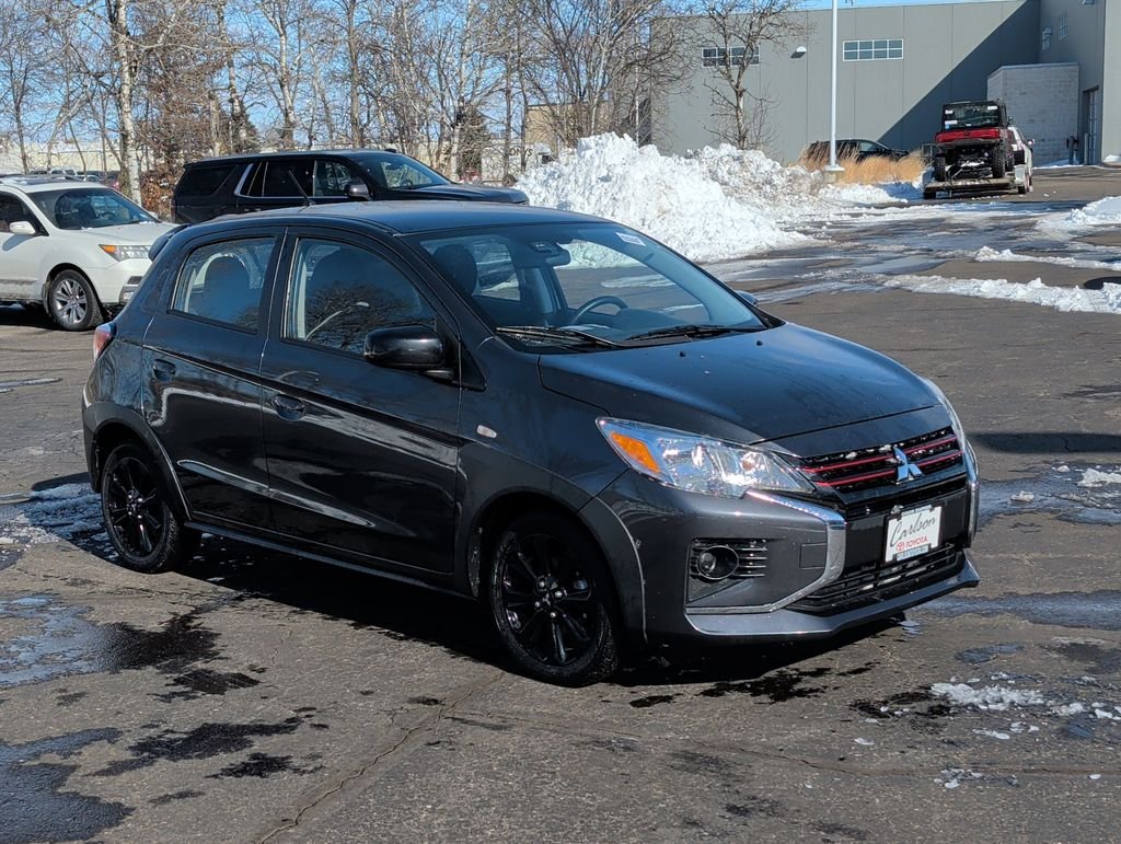 Used 2024 Mitsubishi Mirage Black Edition with VIN ML32AWHJ7RH009608 for sale in Minneapolis, Minnesota
