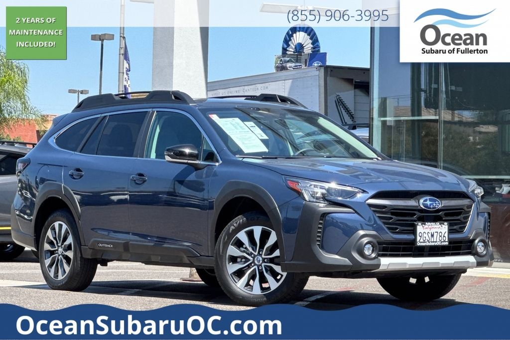 Certified Used 2024 Blue Subaru Limited image 1