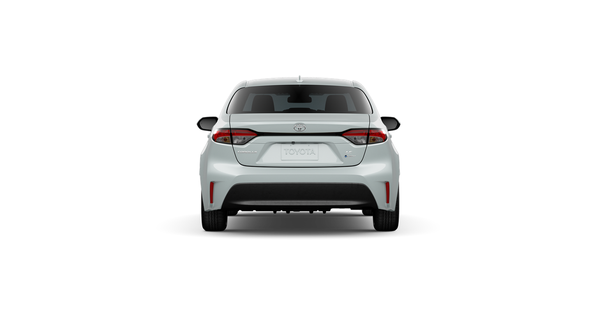 New 2026 Wind Chill Pearl Toyota Hybrid LE image 8