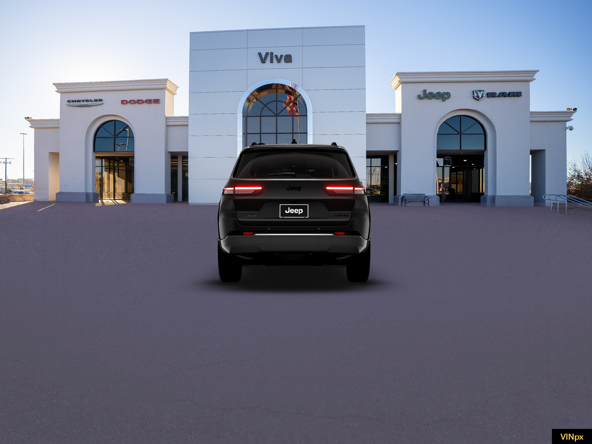 New 2026 Diamond Black Crystal Pearl-Coat Exterior Paint Jeep Limited image 6