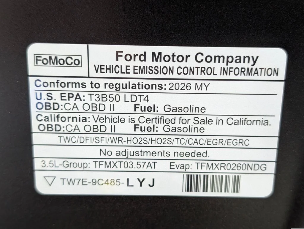 New 2026 Agate Black Metallic Ford King Ranch® image 34