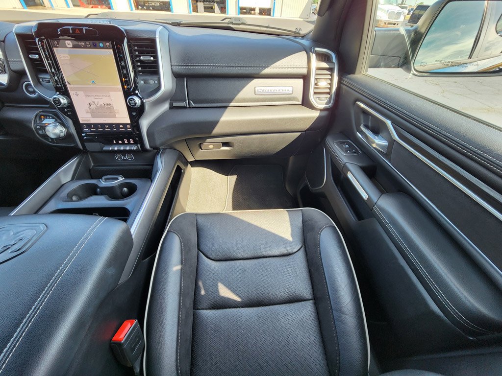 Used 2023 Patriot Blue Pearlcoat Ram Laramie image 28