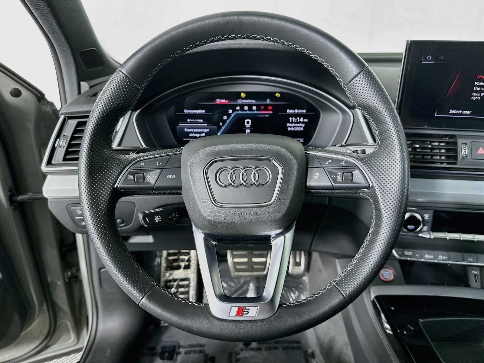 Used 2021 Quantum Gray Audi Premium Plus image 11