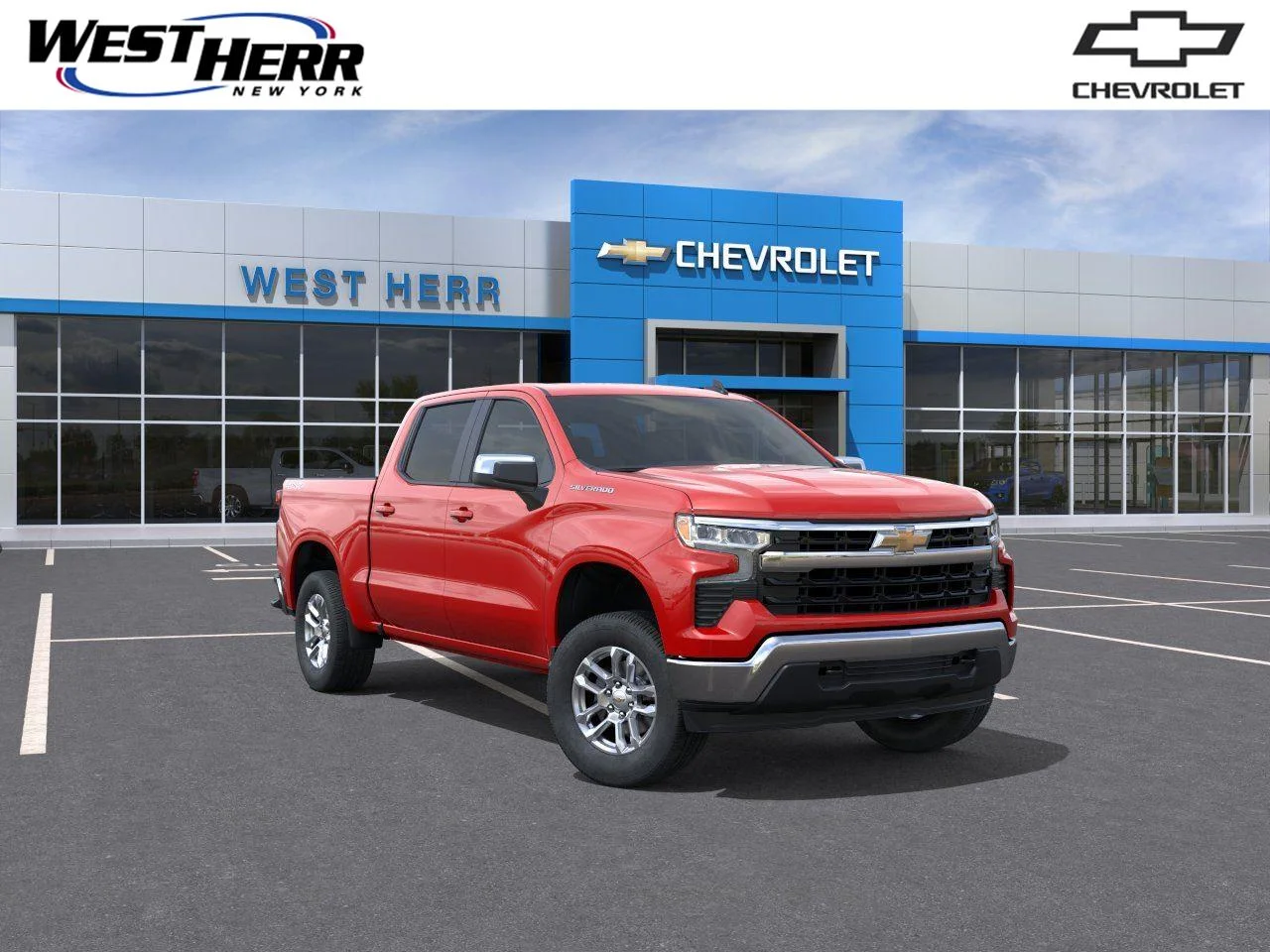 New 2026 Red Hot Chevrolet LT image 1