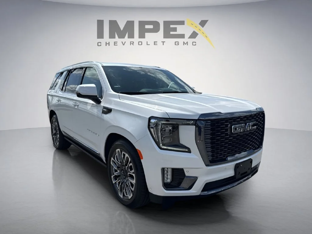 Used 2023 WHITE FROST TRICOAT GMC Denali Ultimate image 7
