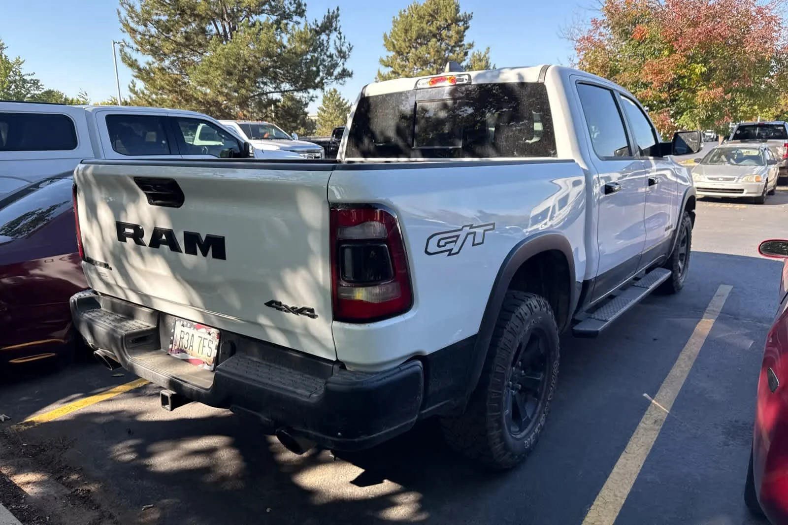 Used 2023 Bright White Clearcoat Ram Rebel image 4