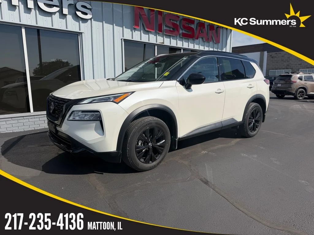 Certified Used 2023 Pearl White Nissan SV image 1