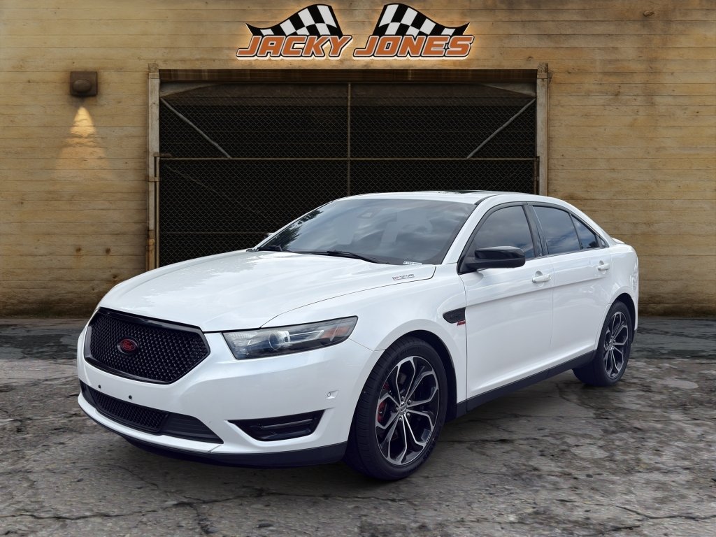 Used 2013 White Platinum Metallic Tri-Coat Ford SHO image 1