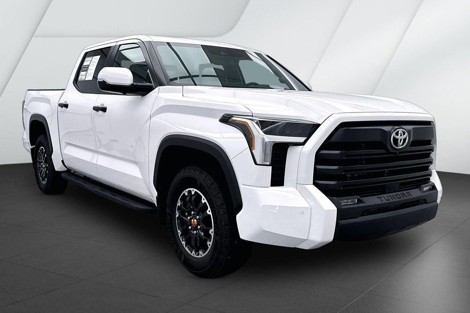 Used 2025 Midnight Black Metallic Toyota SR5 image 1