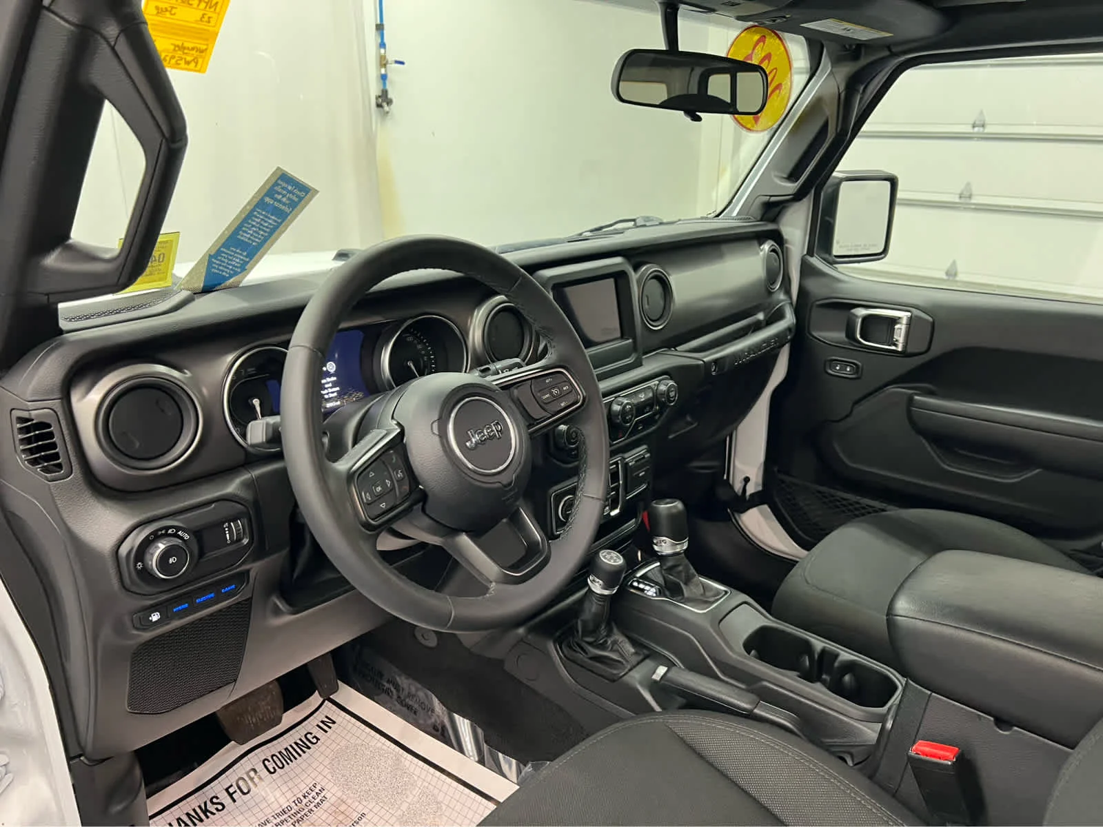 Used 2023 Bright White Clearcoat Jeep  image 15