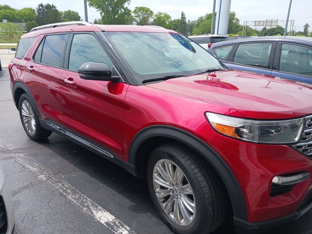 Used 2020 Rapid Red Metallic Tinted Clearcoat Ford Limited image 6