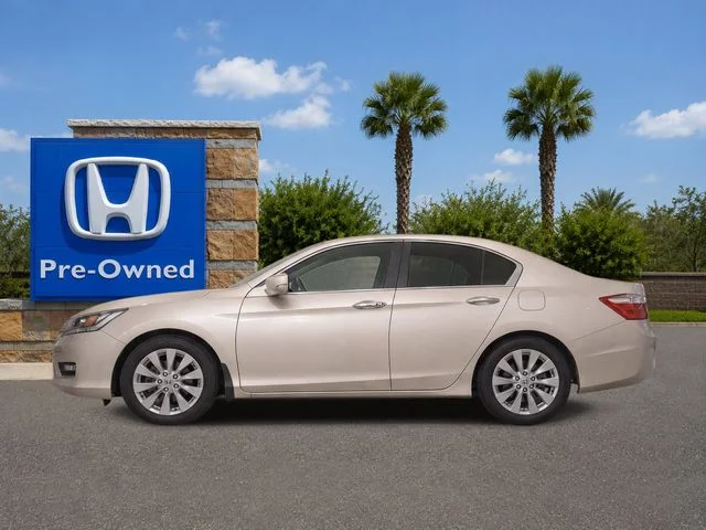 Used 2014 Champagne Frost Pearl Honda EX-L image 3