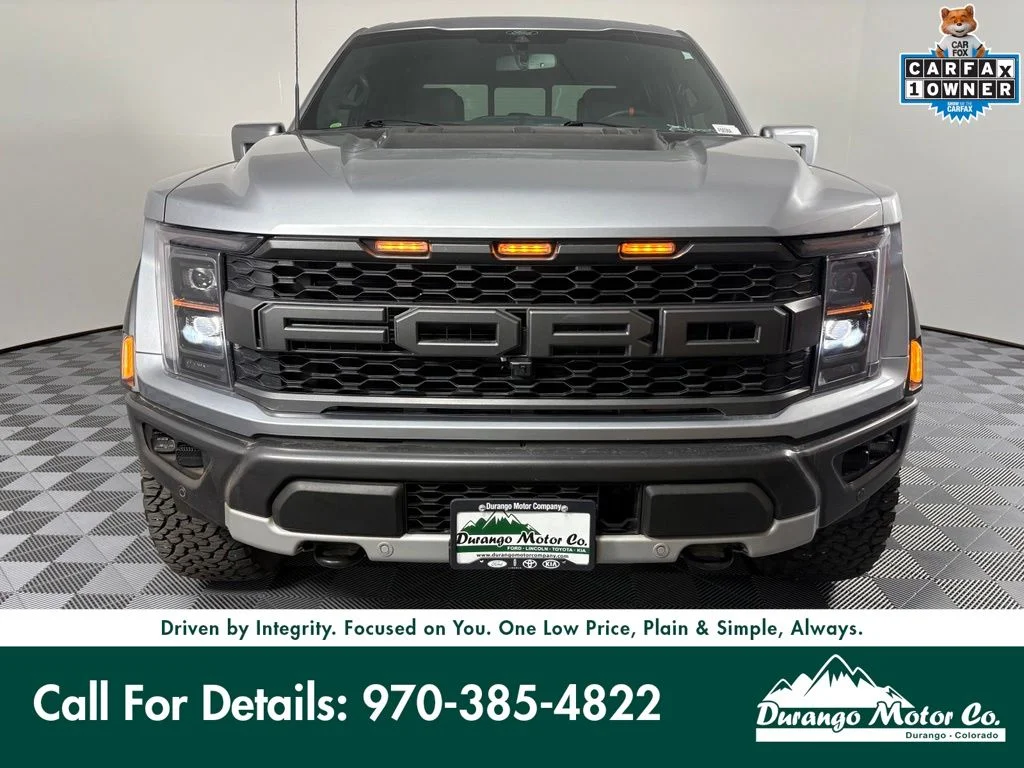 Certified Used 2022 Silver Metallic Ford Raptor image 3