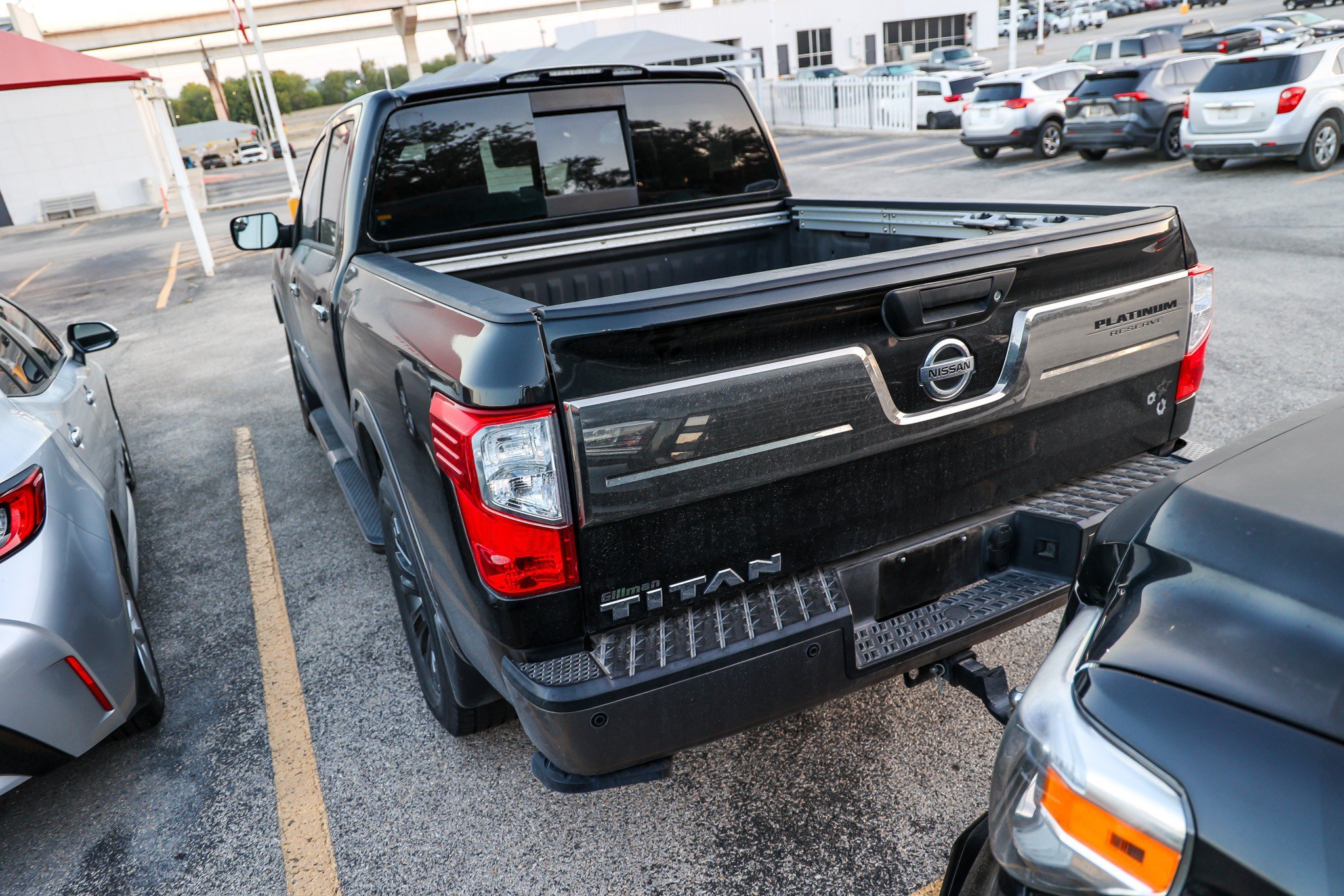 Used 2018 Magnetic Black Nissan Platinum Reserve image 8