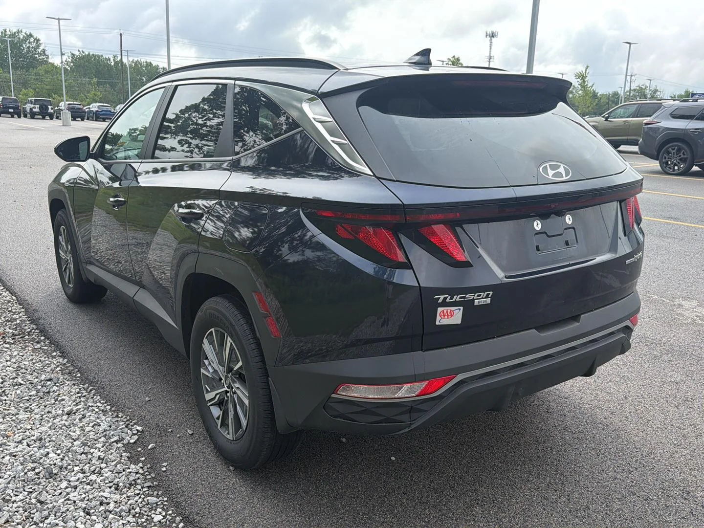 Used 2024 Deep Sea Hyundai Blue image 6