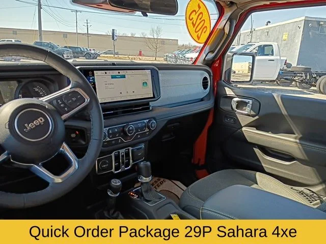Used 2025 Red Jeep Sahara 4xe image 12