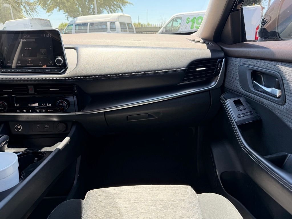 Used 2021 Black Nissan SV image 6