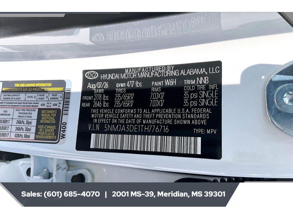 New 2026 Serenity White Pearl Hyundai SE FWD image 7
