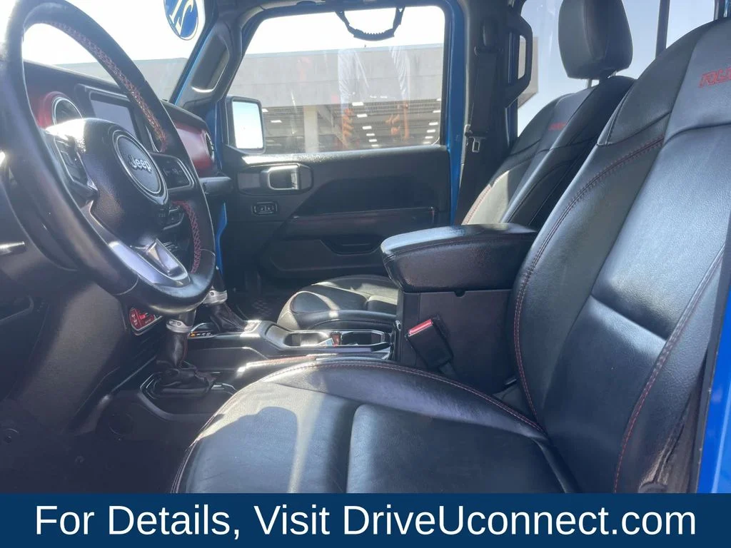 Certified Used 2021 Blue Jeep Rubicon image 28