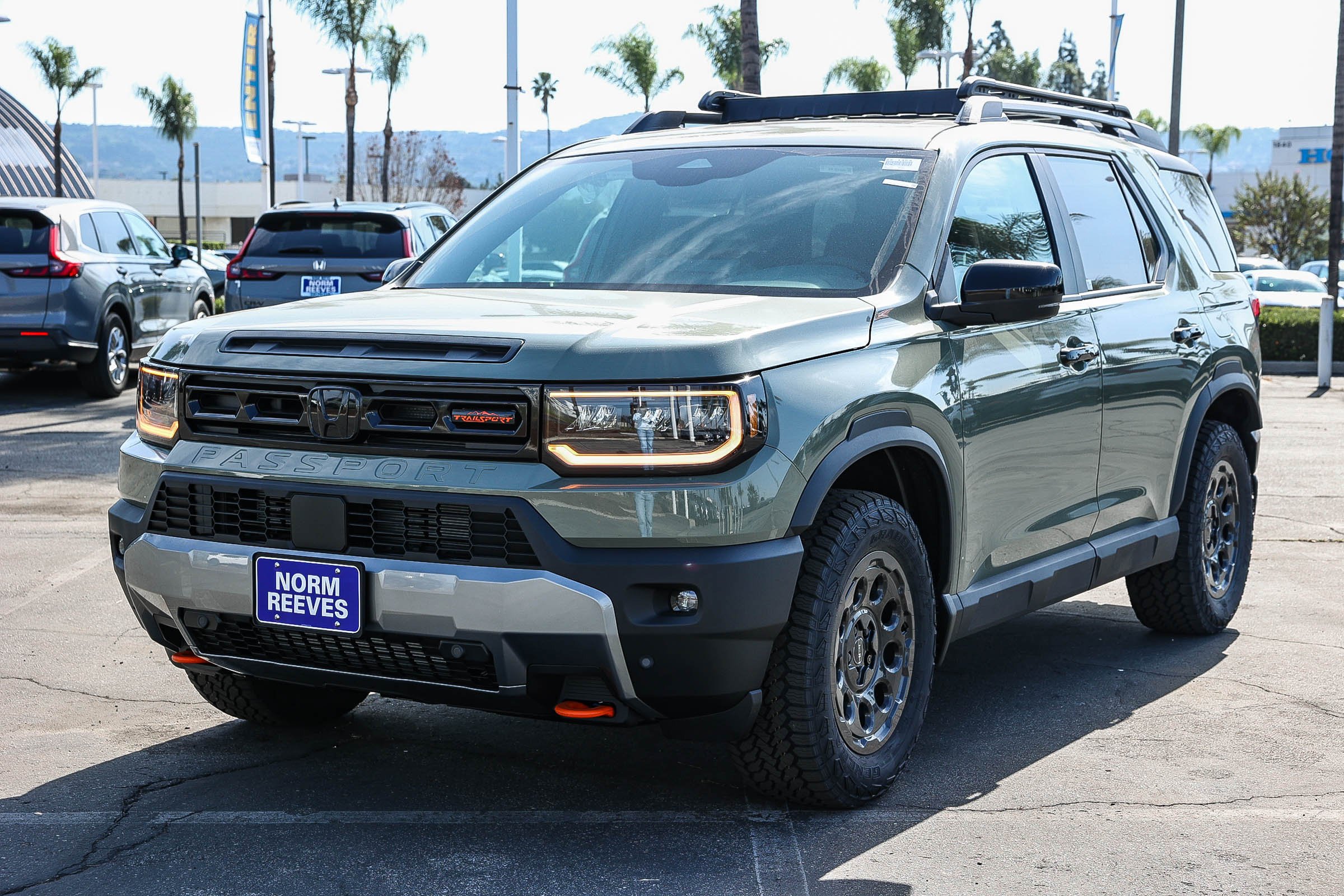 New 2026 Ash Green Metallic Honda TrailSport AWD image 3