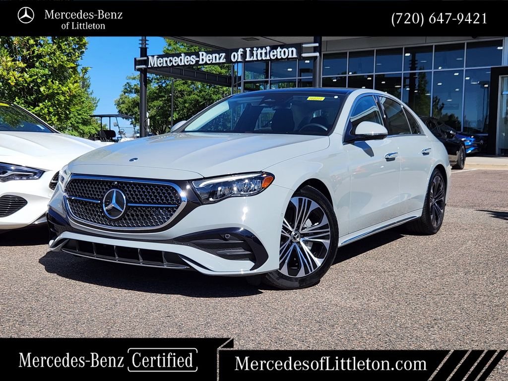 Certified Used 2026 Gray Mercedes-Benz E 350 image 1