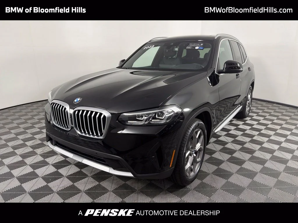 Certified Used 2023 Jet Black BMW xDrive30i image 1
