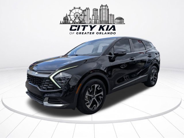 Certified Used 2025 Black Kia EX image 2