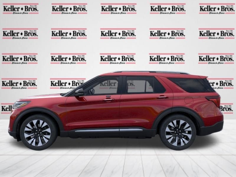 New 2026 Rapid Red Metallic Tinted Clearcoat Ford Platinum image 4