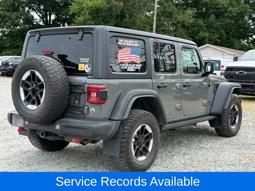 Used 2021 Gray Jeep Unlimited Rubicon image 6