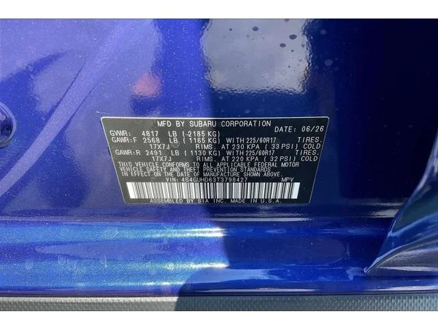 New 2026 SAPPHIRE BLUE PEARL Subaru Premium image 27