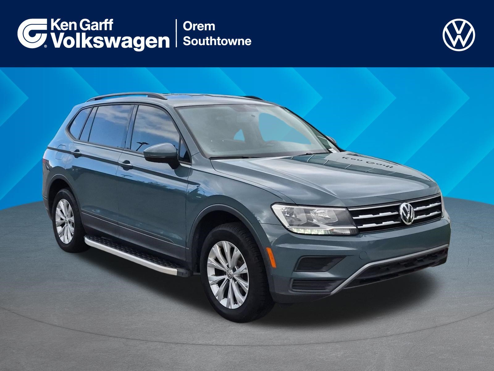 Used 2019 Blue Metallic Volkswagen S image 1