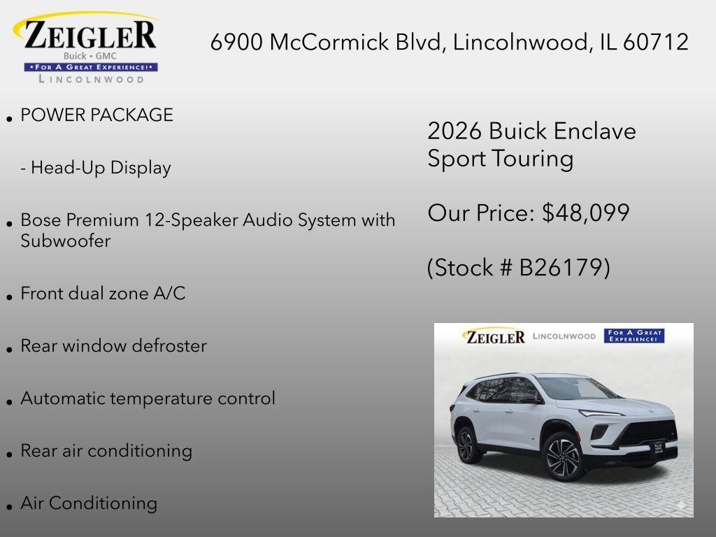 2026 Buick Enclave Sport Touring - Photo 12