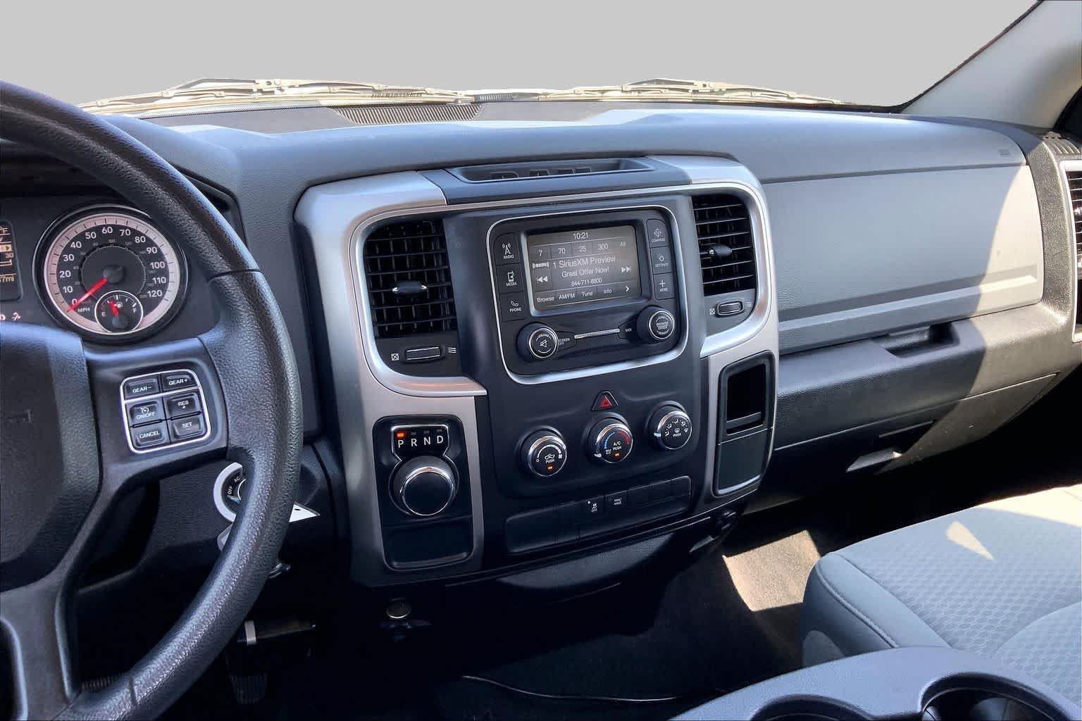 Used 2019 Bright White Clearcoat Ram SLT image 7