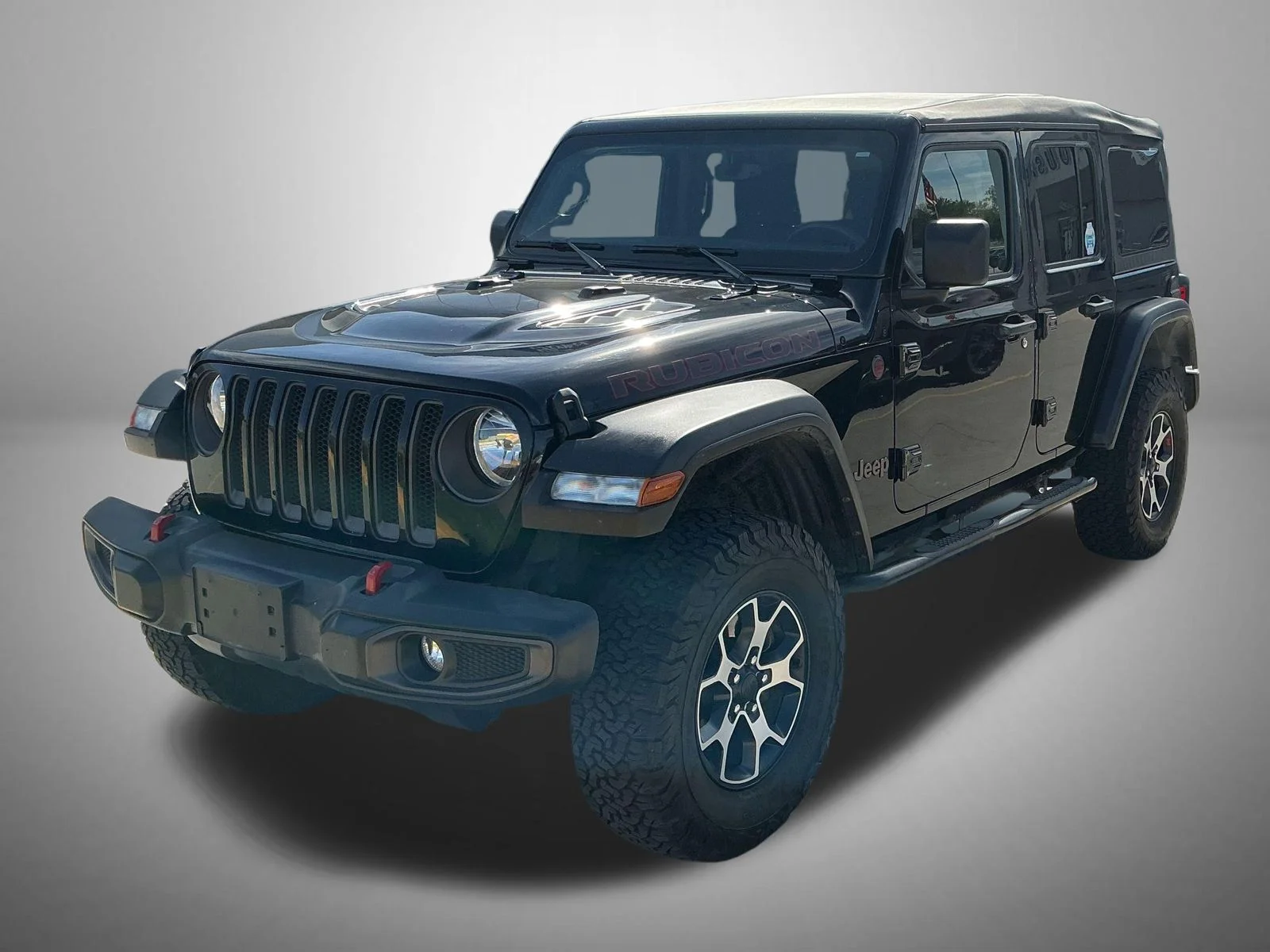 Used 2022 Black Jeep Unlimited Rubicon image 1