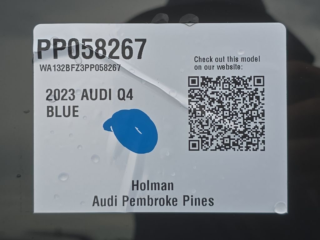 Used 2023 Blue Audi Premium Plus image 28