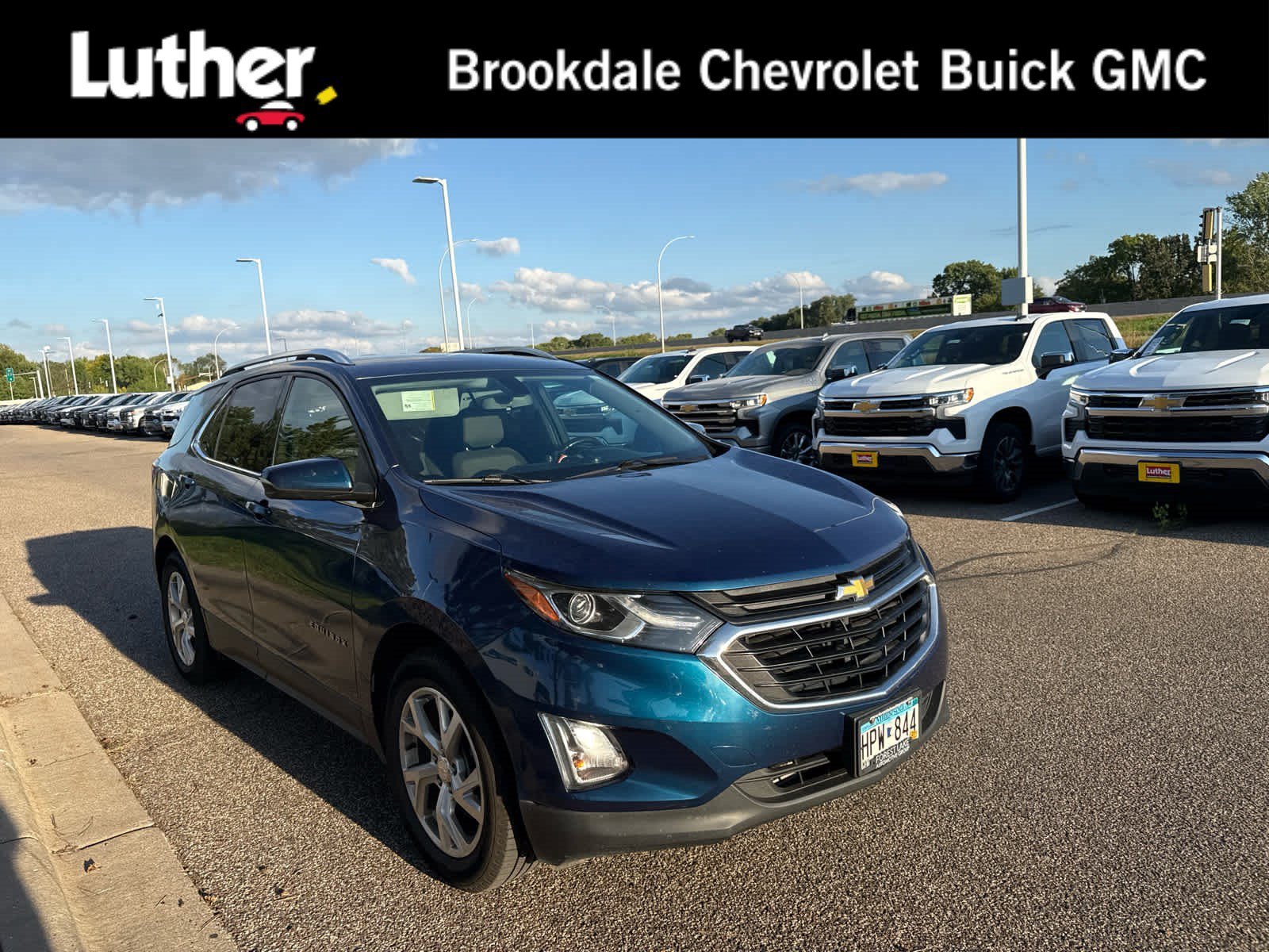 Used 2019 PACIFIC BLUE METALLIC Chevrolet LT image 1