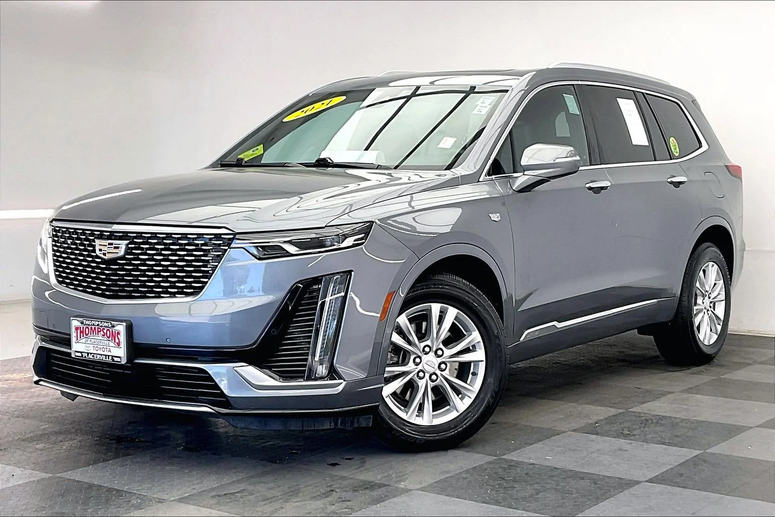 Used 2021 Satin Steel Metallic Cadillac Luxury image 12