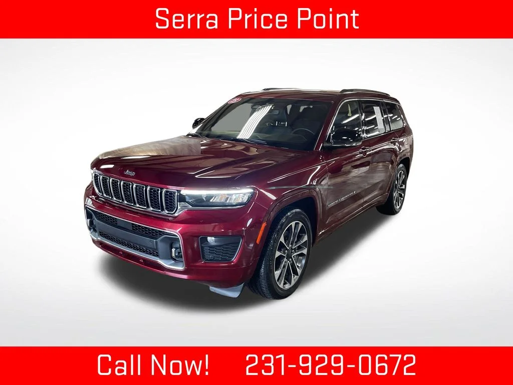 Certified Used 2023 Red Jeep Overland image 1