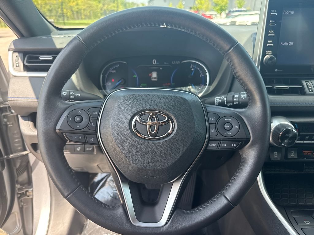Used 2022 Midnight Black Metallic Toyota XSE image 16