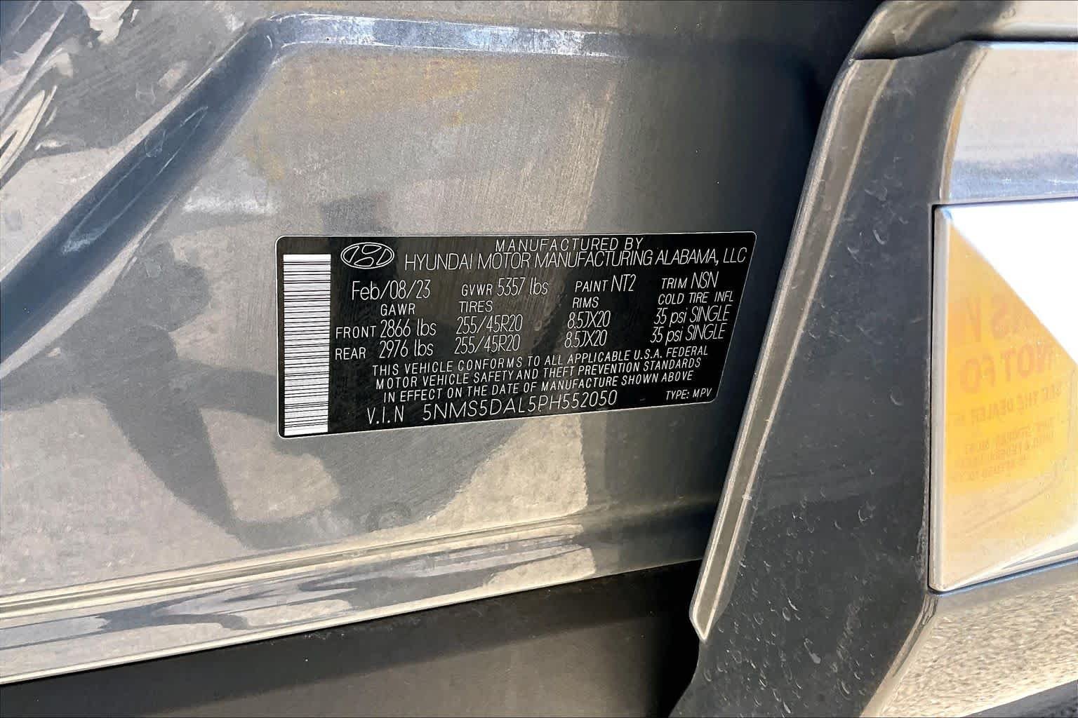 Used 2023 Hampton Gray Hyundai Calligraphy image 34