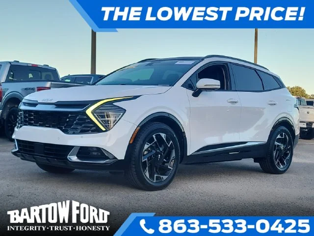 Certified Used 2023 White Kia SX-Prestige image 1