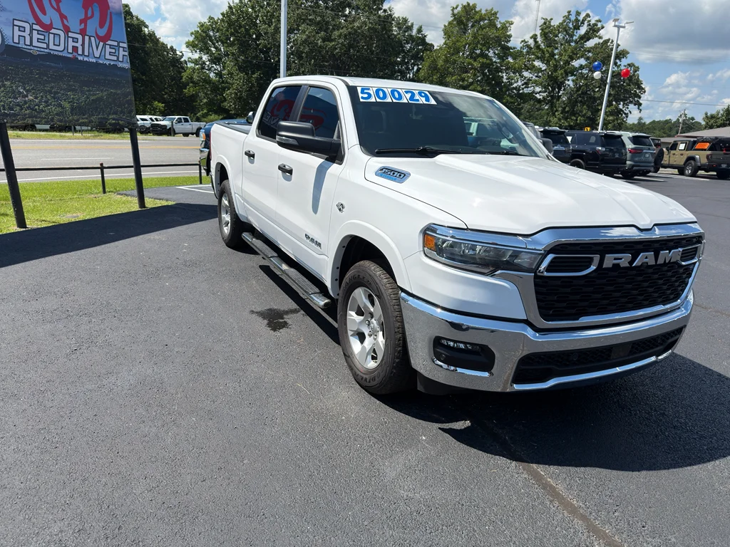 Used 2026 Bright White Clearcoat Ram Big Horn image 3