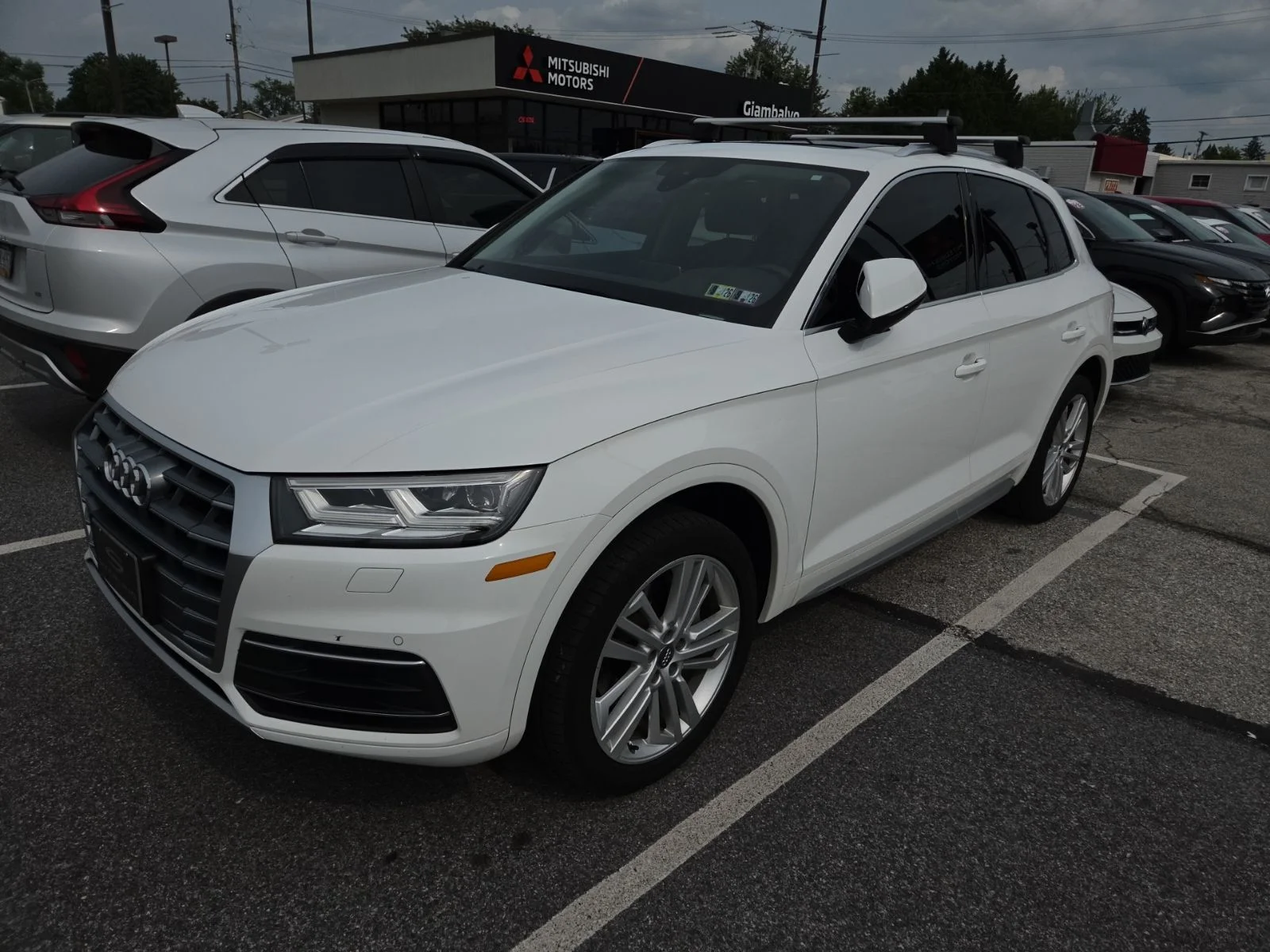 Used 2020 White Audi 45 Premium Plus image 1