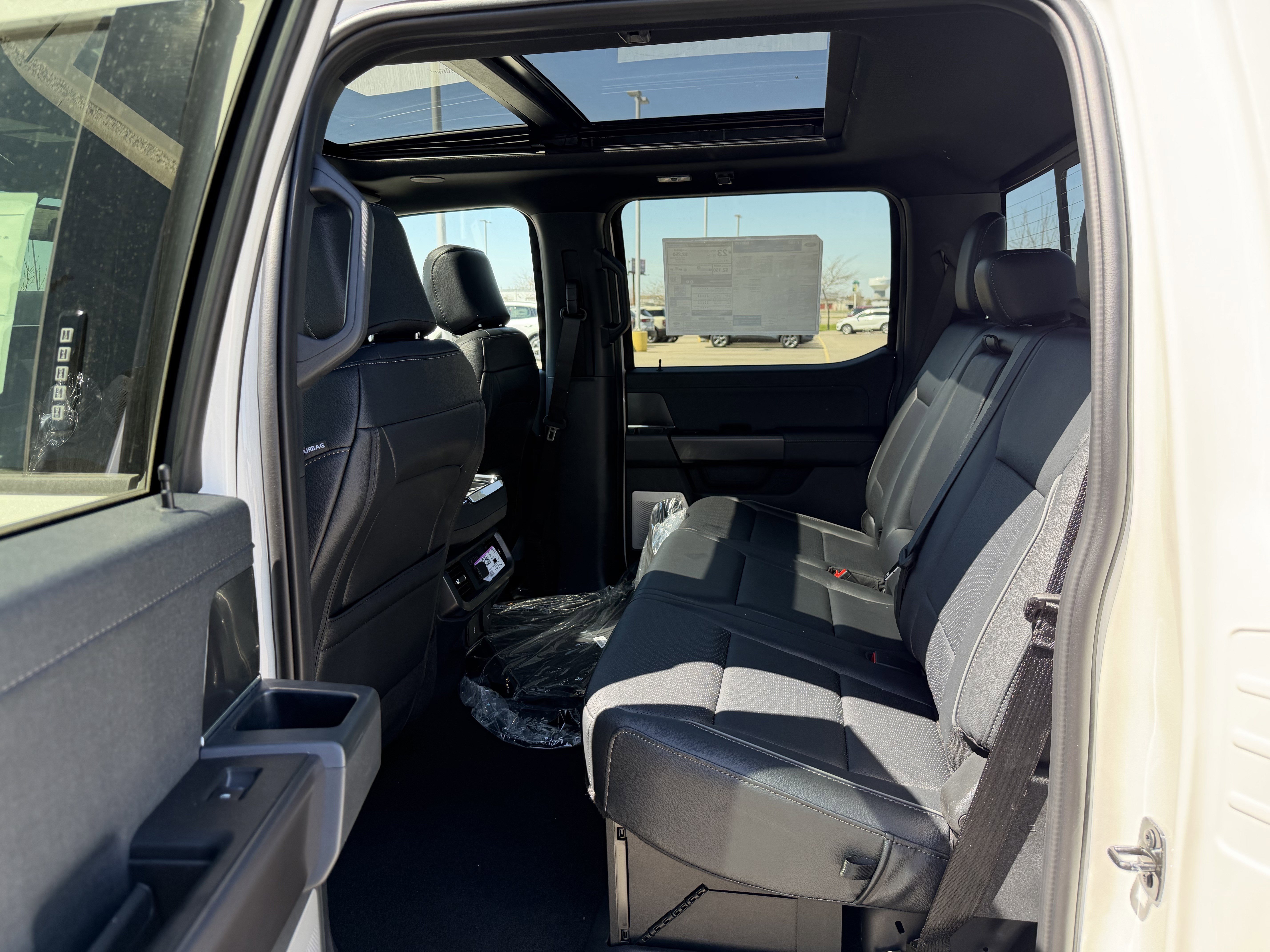 New 2026 Star White Metallic Tri-Coat Ford LARIAT image 6