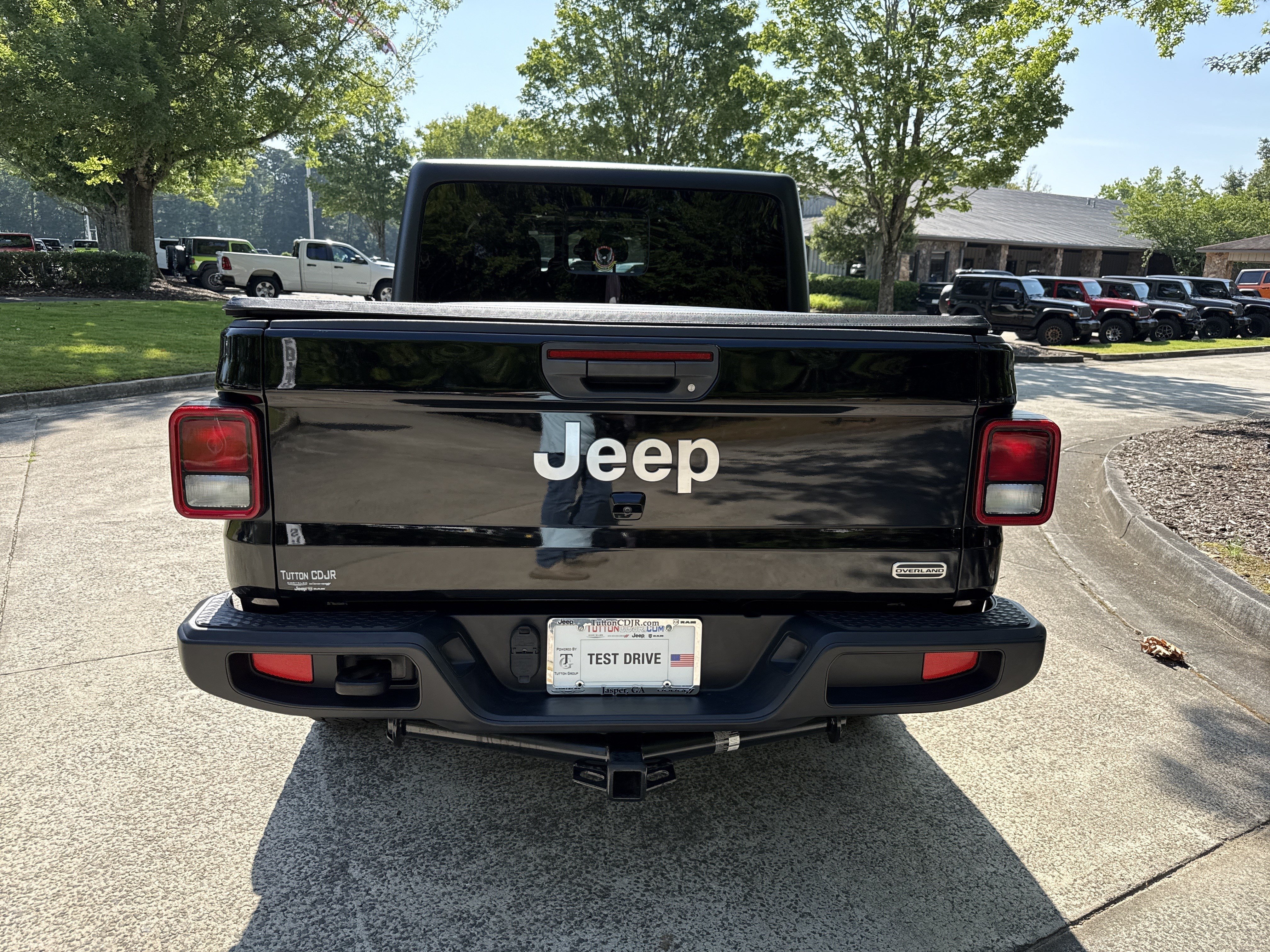 Used 2021 Black Clearcoat Jeep Overland image 6