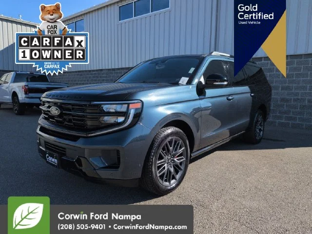 Certified Used 2025 Blue Metallic Ford  image 9