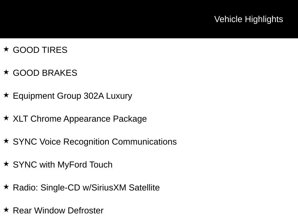 Used 2015 Tuxedo Black Metallic Ford XLT image 11
