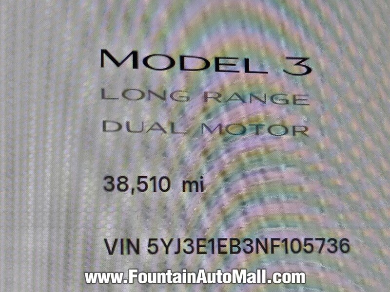 Used 2022 BLACK TESLA LONG RANGE AWD *LTD AVAIL* image 20