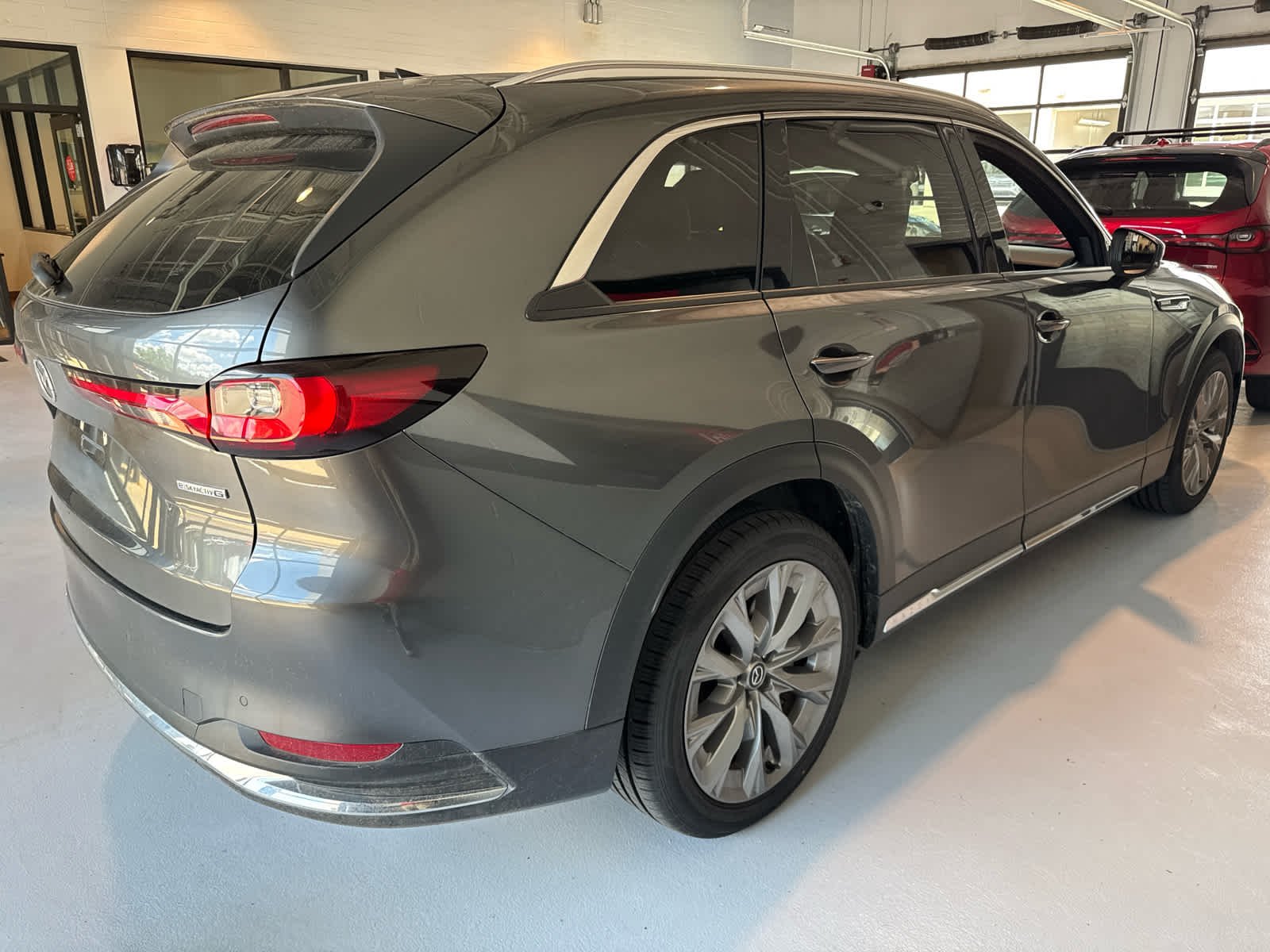 Certified Used 2025 Machine Gray Metallic Mazda Premium Plus Package image 4